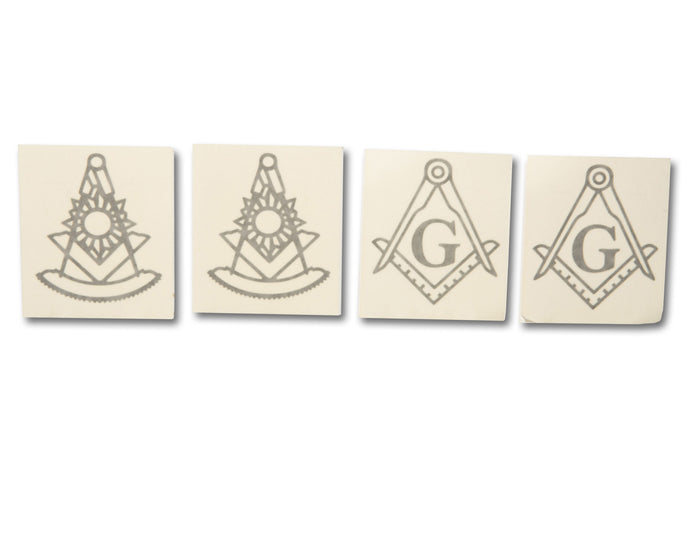 Masonic Tail Light Decals