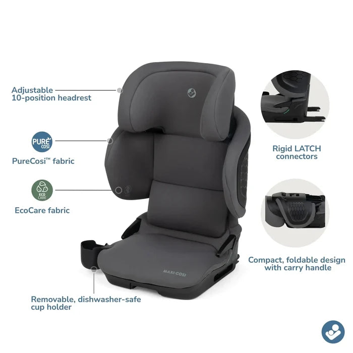 Maxi Cosi - Tanza Folding Booster Seat-Booster Seats-Sea Shadow-Posh Baby