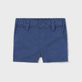 Mayoral - Twill Shorts - Indigo-Bottoms-1-2M-Posh Baby