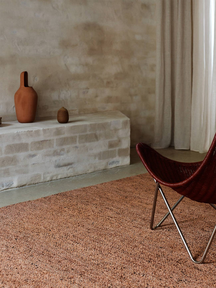 Meadow rug in Brick