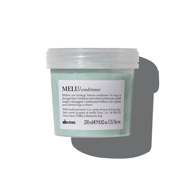 Melu Conditioner - Original Formula, original Davines Essential Haircare packaging - Solvi Salon, Boise, Idaho