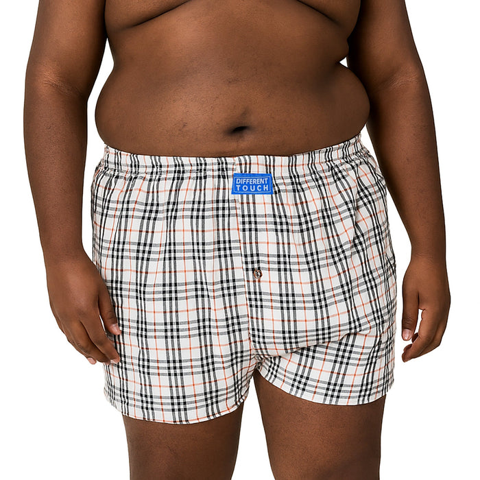 Durable cotton boxer shorts for men – reinforced stitching pack