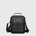 Black WITZMAN B708 nylon crossbody bag product view