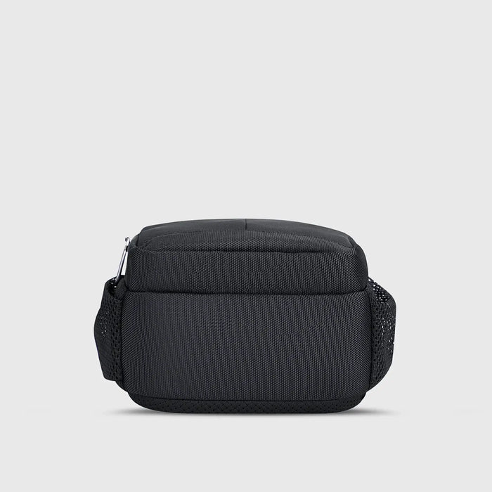 Men’S Nylon Sling Bag with Multi-Pockets & Strap Pocket Crossbody Bags, adjustable shoulder strap detail