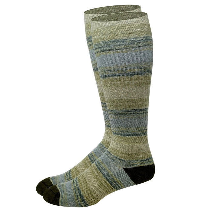 Different Touch men’s knee-high winter socks – warm wool moisture control