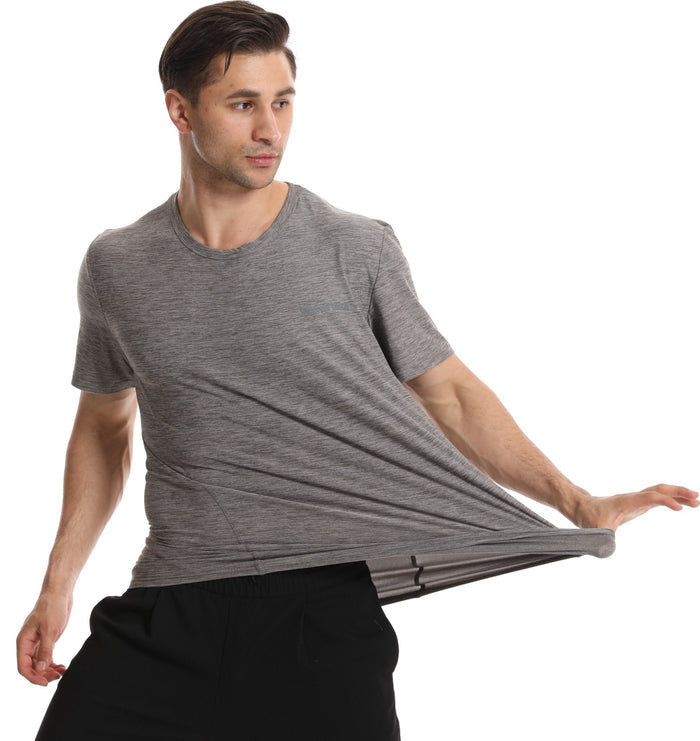 Athletic men’s short sleeve training t-shirt