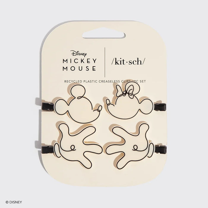Mickey & Minnie Recycled Plastic Creaseless Clips