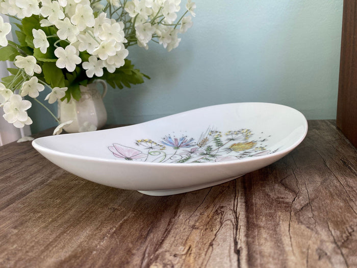 Midcentury Austrian Porcelain Hand Painted Dish at Duckwells