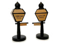 Midcentury Cape Cod Wood Salt and Pepper Shakers at Duckwells
