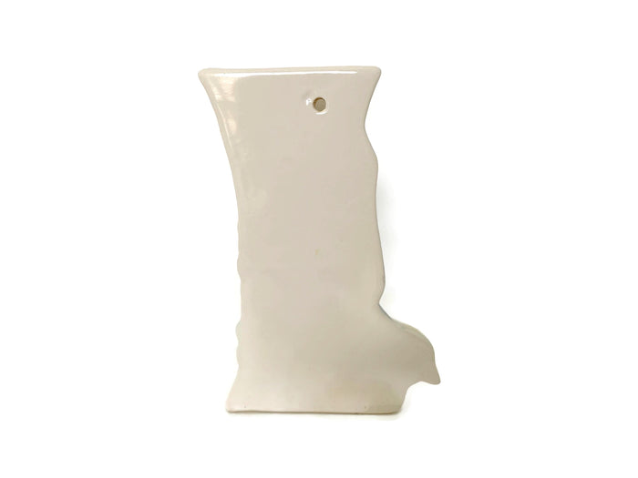Midcentury Ceramic Wall Pocket Vase with Bird at Duckwells