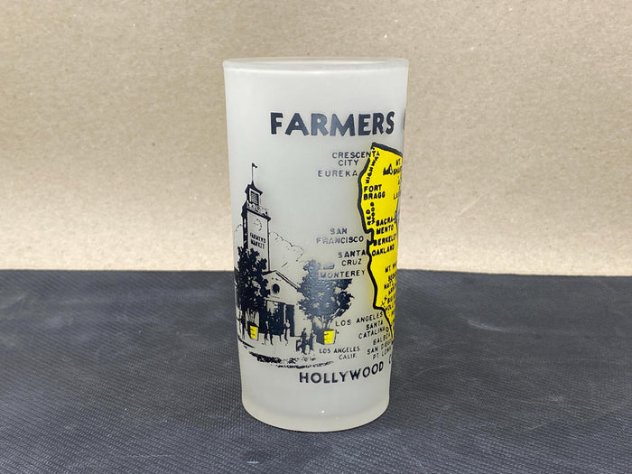 Midcentury Hollywood California Farmer's Market Glass at Duckwells