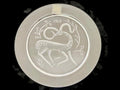 Midcentury Lalique Paris Cristal Collectible Plate 1968 at Duckwells