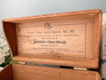Midcentury Large Wood Index Box at Duckwells
