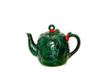 Midcentury Lefton Ceramic Green Holly Berry Teapot at Duckwells