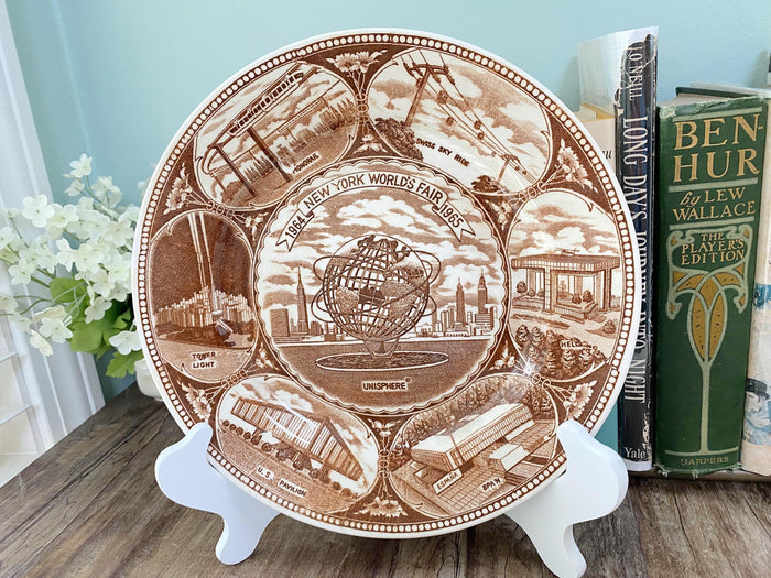 Midentury New York World's Fair Plate 1964-65