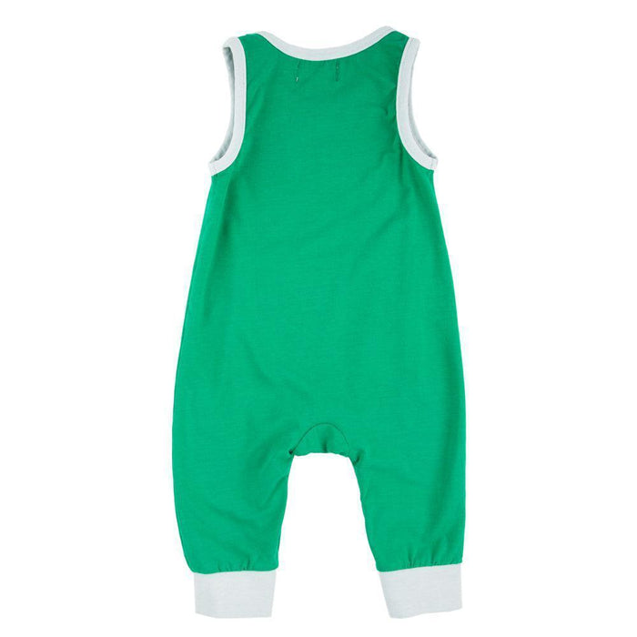 Miki Miette - Tank Top Romper - Spring Green-Footies + Rompers (Fashion)-3-6M (6M)-Posh Baby