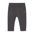 Minymo - French Terry Cotton Pants - Gull Grey-Bottoms-3-6M-Posh Baby