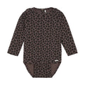 Minymo - Long Sleeve Bodysuit - Animal Print-Onesies-9-12M-Posh Baby