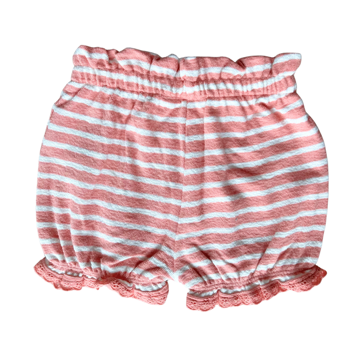 Minymo - Terry Bloomer Shorts - Melon Stripe