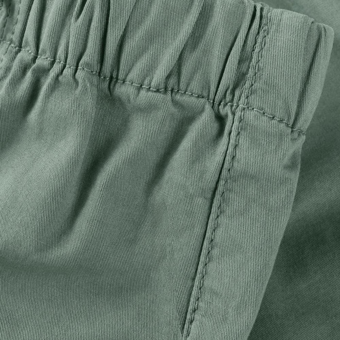 Minymo - Twill Shorts - Army Green-Bottoms-3-6M (3M)-Posh Baby