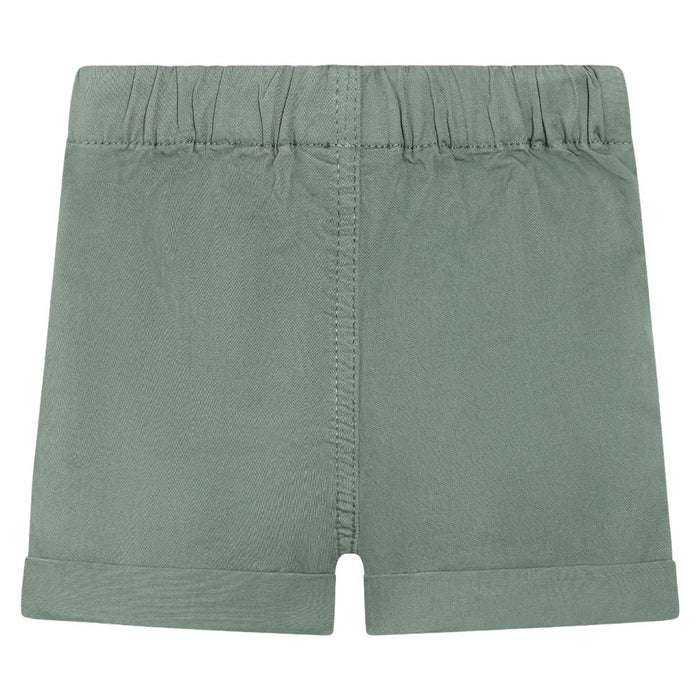 Minymo - Twill Shorts - Army Green-Bottoms-3-6M (3M)-Posh Baby