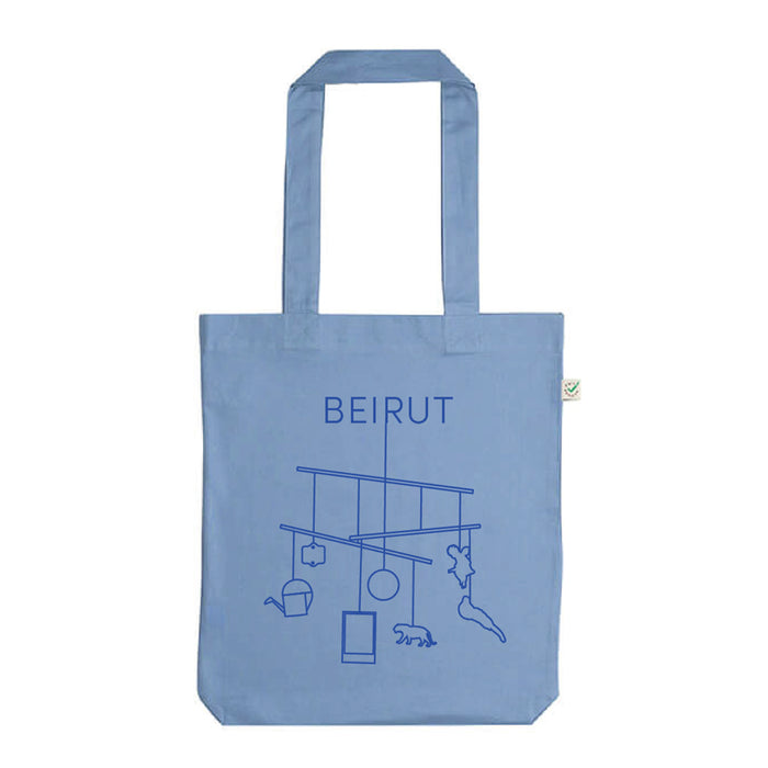 Mobile Blue Totebag - Bingo Merch