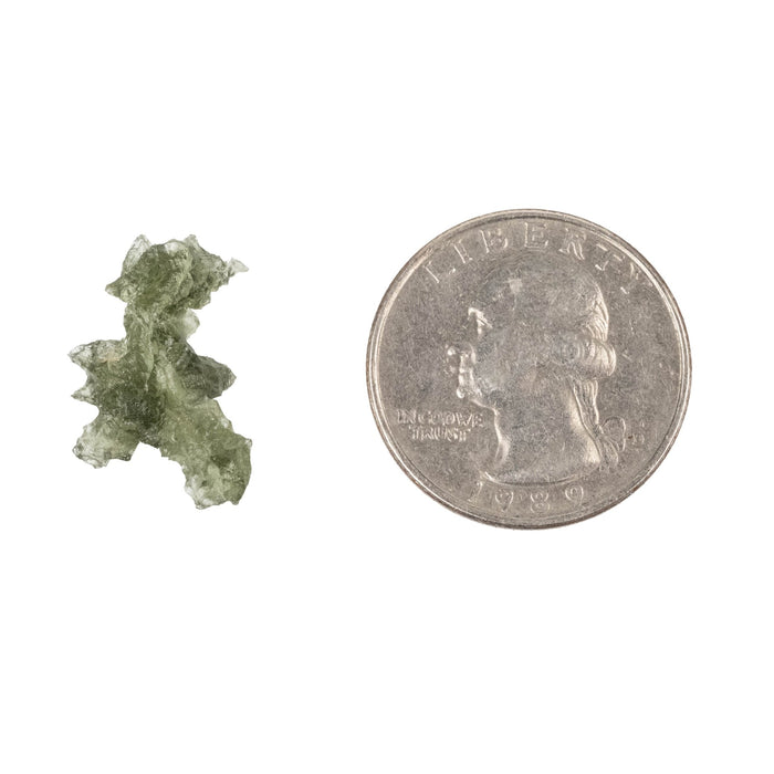 Moldavite Besednice Jezkovna AA 1.12 g 21x13x8mm - InnerVision Crystals