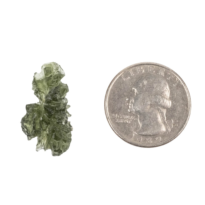 Moldavite Besednice Jezkovna AA 2.18 g 25x15x13mm - InnerVision Crystals