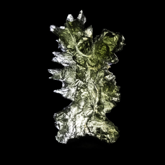 Moldavite Besednice Jezkovna AA 2.33 g 29x15x12mm - InnerVision Crystals