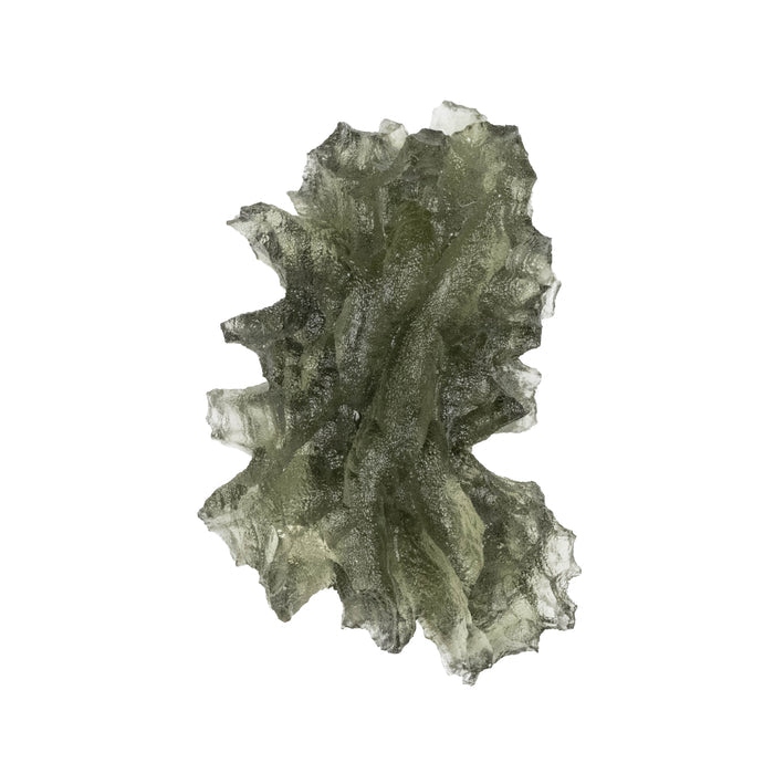 Moldavite Besednice Jezkovna AA 2.40 g 23x15x8mm - InnerVision Crystals