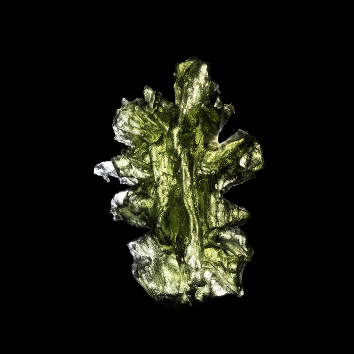 Moldavite Besednice Jezkovna AA 2.55 g 26x17x11mm - InnerVision Crystals