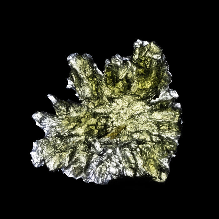 Moldavite Besednice Jezkovna AA 3.03 g 25x24x8mm - InnerVision Crystals