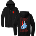 Monogram Zip Hoodie - Bingo Merch