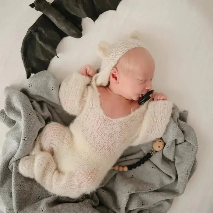Mushie - Extra Soft Muslin Crib Sheet - White-Crib Sheets-Posh Baby
