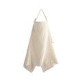 Mushie - Muslin Nursing Cover - Fog-Nursing Cover-Posh Baby