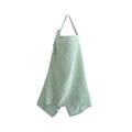 Mushie - Muslin Nursing Cover - Roman Green-Nursing Cover-Posh Baby