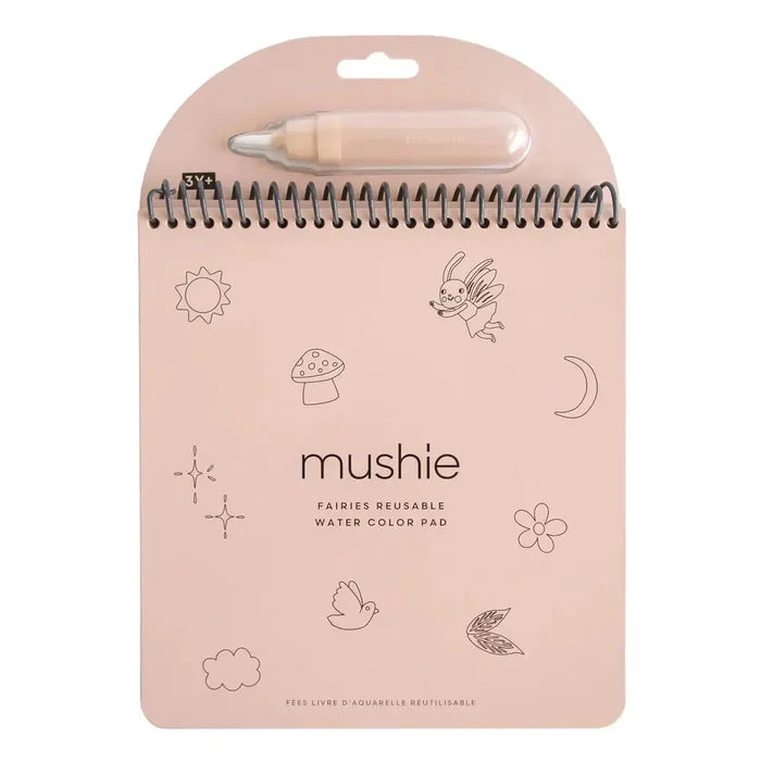 Mushie - Reusable Water Color Pad - Fairies-Interactive-Posh Baby