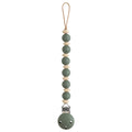 Mushie - Silicone Pacifier Clip - Luna (Select Color)-Pacifiers + Clips-Luna Thyme-Posh Baby