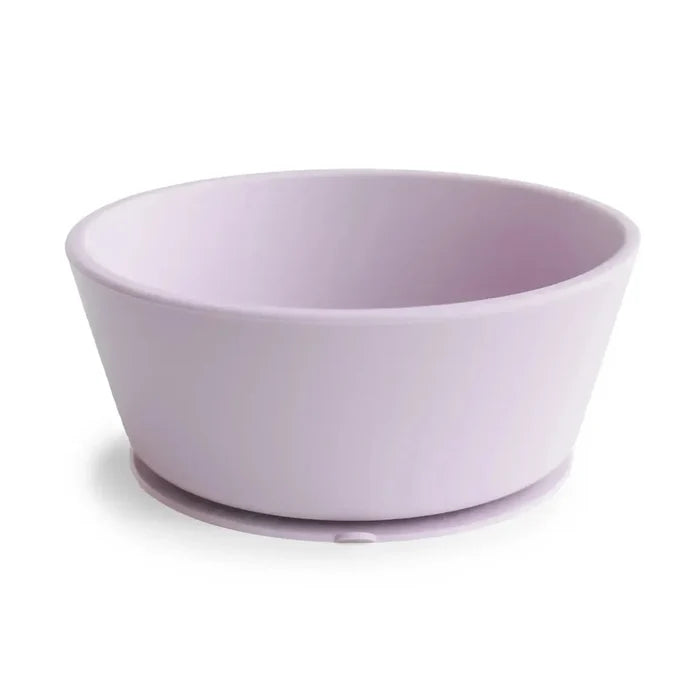 Mushie - Silicone Suction Bowl - Soft Lilac