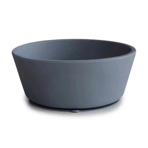 Mushie - Silicone Suction Bowl - Tradewinds-Plates + Bowls + Cups + Utensils-Posh Baby