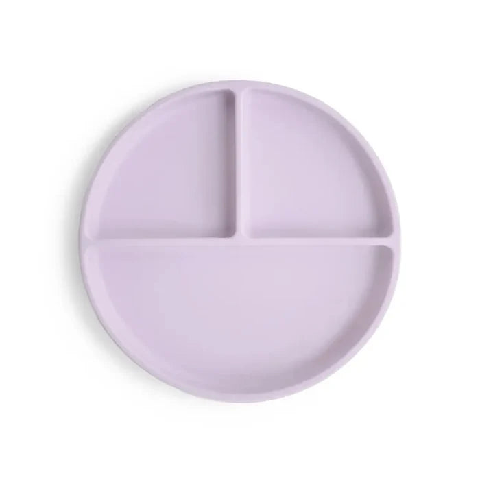 Mushie - Silicone Suction Plate - Soft Lilac