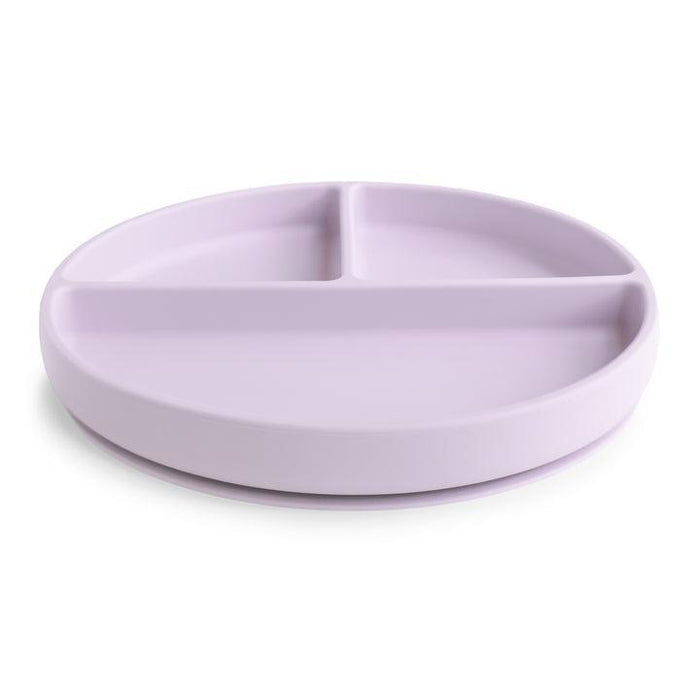 Mushie - Silicone Suction Plate - Soft Lilac