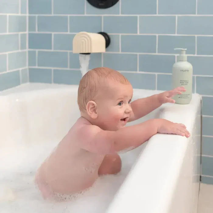 Mushie - Spout Cover - Shifting Sands-Bath Toys-Posh Baby