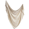 Mushie - Stretchy Swaddle Blanket - Rainbow-Swaddle Blankets-Posh Baby