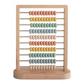 Mushie - Wooden Abacus - Rainbow-Interactive-Posh Baby