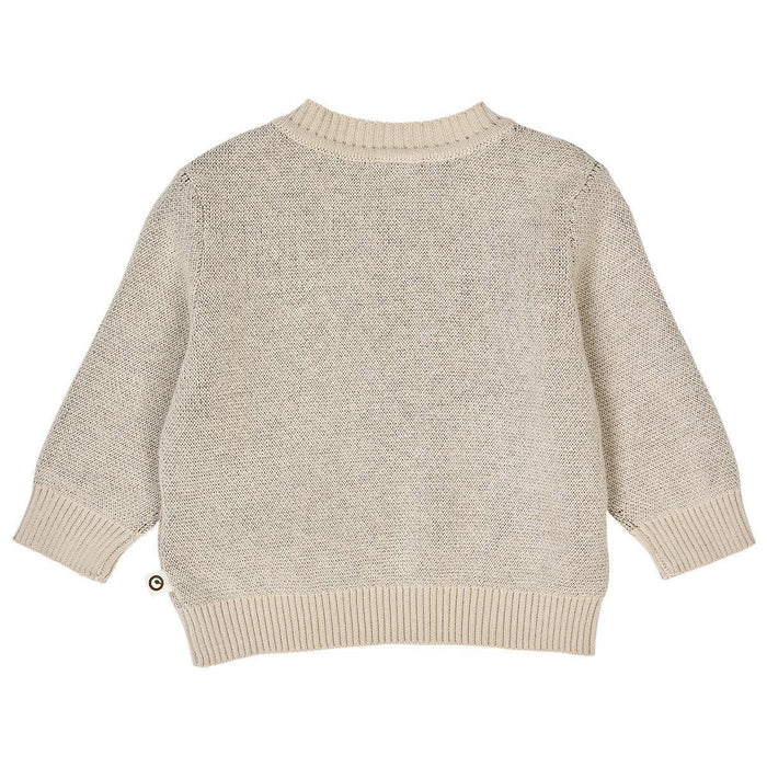 Musli - Organic Knit Sweater - Acorn-Sweaters + Cardigans + Jackets-6-9M-Posh Baby