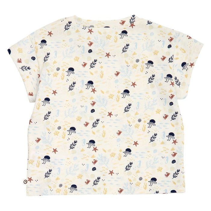Musli - Short Sleeve Tee & Shorts Set - Sea Life-Sets-0-3M-Posh Baby