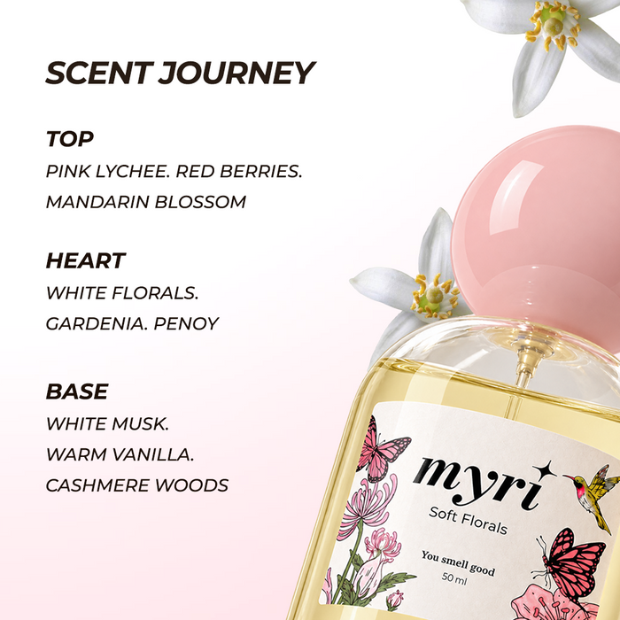 Myri Soft Florals Hair Perfume 50 ML