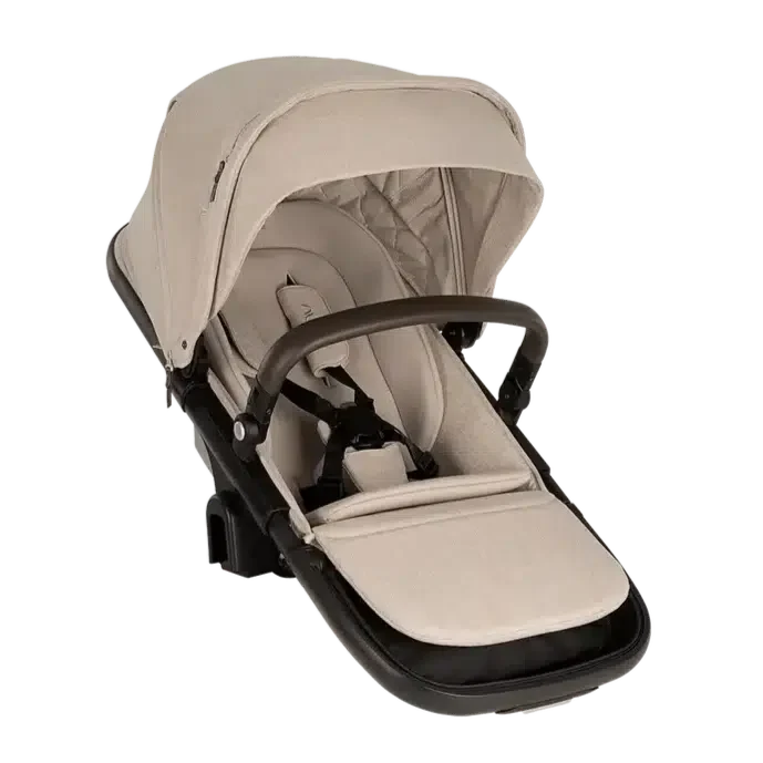 Nuna - DEMI Next Sibling Seat - Biscotti-Stroller Second Seats-Posh Baby