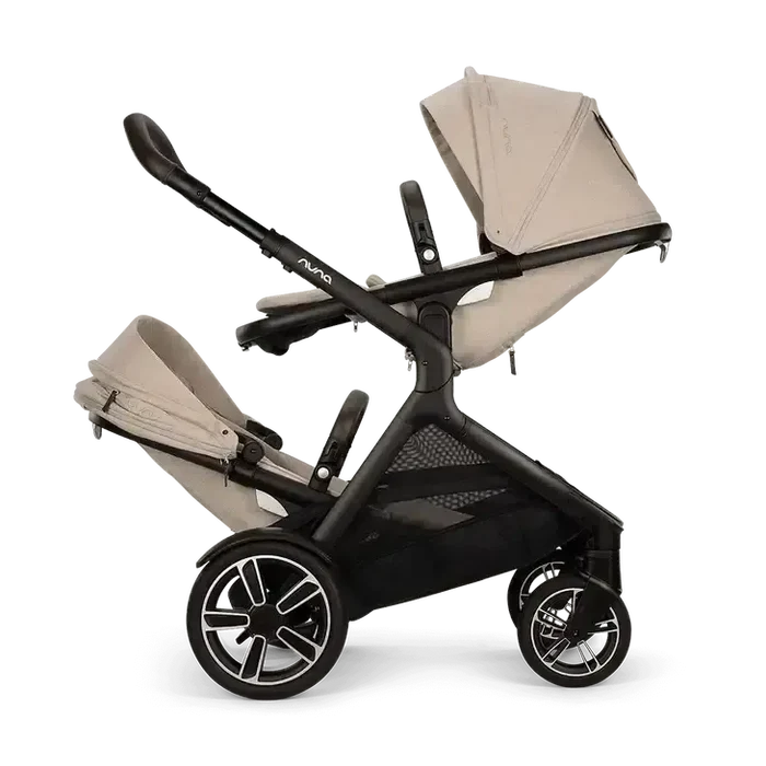 Nuna - DEMI Next Sibling Seat - Biscotti-Stroller Second Seats-Posh Baby